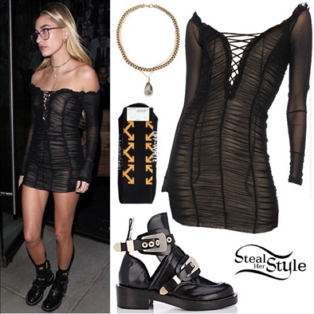Revolve Majorelle Jardin Dress in Black
